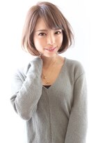 レウナ 外苑前(Reuna)&nbsp;30代、40代人気 綺麗にまとまるひし形ボブ