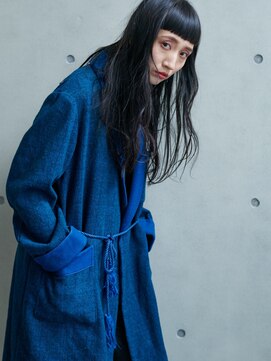 リブロ 三軒茶屋(LIBRO) 黒髪ぱっつんスーパーロング【ＬＩＢＲＯ三軒茶屋】