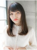 毛先までうる艶ストレート☆relian青山☆