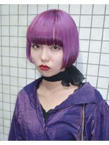 フィルム(film) ピンク バイオレット ボブ