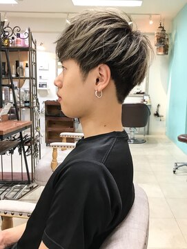 アンルポン(un.le.pont) [m]★un le pont★フェザーマッシュソフトツーブロセミウエット