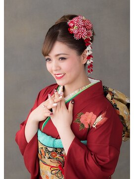 ヘアーサロンパンチ(hair salon PUNCH) 古典カールアップ