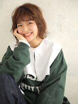 ビィシャイン 小野店&nbsp;甘さとラフさのミックスカールボブ