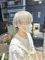 ゲーム 吉祥寺店(GAME)&nbsp;インナーカラー/ダブルカラー/ミルクティーベージュ/ボブ