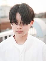 カライング(ing) モテる黒髪ネープレスショート束感モテ髪ワックスなしマッシュ