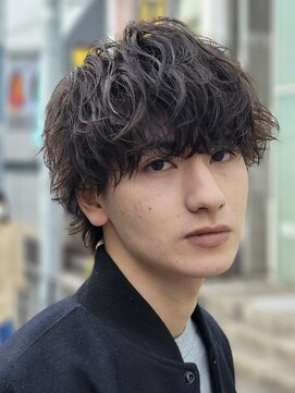 フィフス 原宿(fifth) 波巻きスパイラルパーママッシュショート無造作パーマ刈り上げ