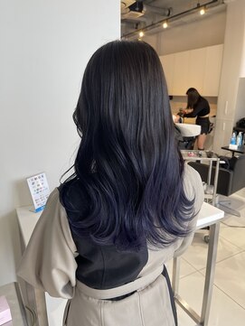 アライブ ハラジュク(ALIVE harajuku) ネイビーグラデーションryota