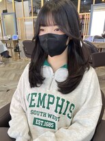 大人可愛いレイヤーカット