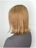 艶髪◇外ハネボブ/ブロンド