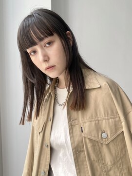 スクリーンギンザメゾン 銀座(SCREEN GINZA MAISON.) 黒髪カタログ/クラゲヘアー/オリーブ/銀座