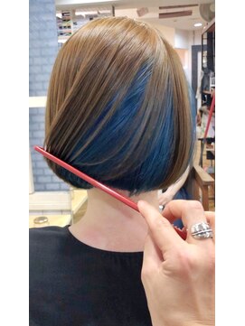 ビー オン ディー ヘア 池袋(BonD hair) 個性派インナーカラー！【池袋/髪質改善/ハイライト】