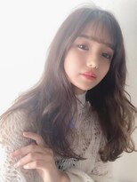 オーバルヘアー(OVAL hair)&nbsp;くすみベージュ/透明感カラー/イルミナカラー/ロング