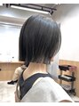 サンドエス 銀座(sand S) お洒落度アップ間違いなし。ストンボブ #ボブ#グレージュ