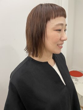 エンドリンク(endlink) ショートバング×ミニボブ