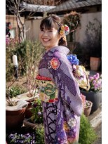 スタイリッシュガーデンみたか&nbsp;ヘアセット　成人式