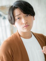 モッズヘアメン 札幌月寒店(mod's hair men)&nbsp;七三サイドパートで旬顔！前髪パーマオシャレマッシュm札幌月寒