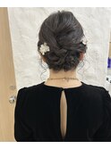 ゆるふわ♪ボブのパーティーアップヘア
