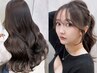 【お出かけ韓国セット】韓国風顔周りカット+コテ巻きヘアセット/銀座