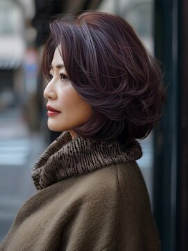 アルトリスト(Altruist Aging×HAIR&SPA) ☆イメチェンピンクベージュアンブレラカラー前髪クールショート