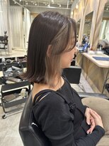 フリーラ 横浜(freera)&nbsp;愛され顎ラインボブアンニュイ色気色っぽボブウェーブボブ