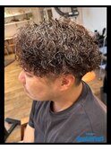 マッシュ×波巻きプードル