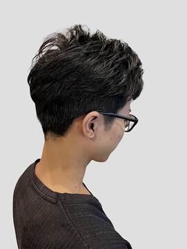 銀座マツナガ 浅草店 ナチュラルカット×ゆるふわアイロンパーマスタイル