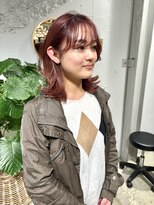 クリアーオブヘアー 栄南店(CLEAR of hair)&nbsp;レイヤーボブ/ピンクブラウン/カワイ