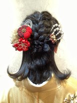 リアンヘアサロン(Lian hair salon)&nbsp;ハーフアップ