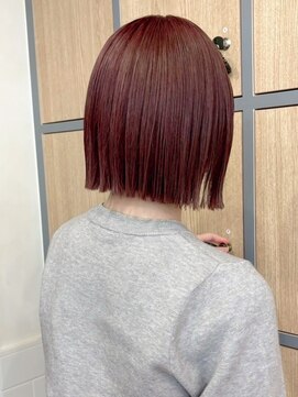 ネオリーブ クーロ(Neolive curro) 小顔タッセルボブ×イメチェン ランベンダーピンク