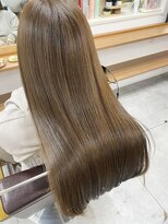 ランプ(Lamp) くびレイヤーグレーベージュニュアンスカラー白髪染め白髪ぼかし