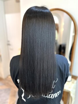 アンド ラ ブランシュ(&.La Blanche) アッシュグレー/地毛風カラー/髪質改善