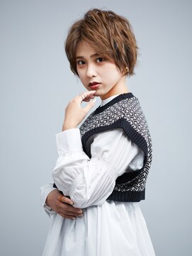 ヘアーサロンソシエ 本厚木店 ベリーショート/センターパート[本厚木/本厚木駅]