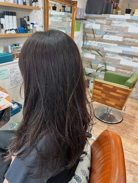 ハウオリ ヘアーワークス(Hauoli hair works) アクアラベンダーカラー