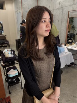 ノイ(noii) ナチュラル/ロング/レイヤー/ベージュブラウン/