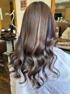 ヘアーメイク ダンス(hair make DANCE) ＊プルエクステ　ハイライト2色＊