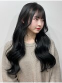 韓国ヘア大定番/ヨシンモリ/ブルーブラック/渋谷/表参道