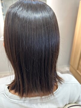 ヘアー ワークス スペース くせ毛の方おすすめ！髪質改善ストレート
