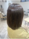 大人の髪質改善ストレートスタイル