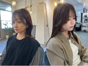 ティムヘアー(tim hair)の写真/顔周りの絶妙なニュアンス◎結ぶだけで可愛いヘアに！自宅での再現性を考えたカットで可愛さをキープ♪