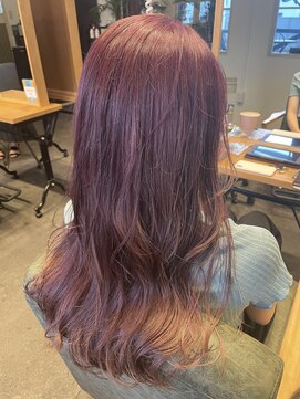 ムード マグ レーベル 南松本(MOOD Mag Label) 秋の大人美人◎ピンクパープルカラーダブルカラー×レイヤー