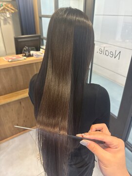 ニール(Neale.) 髪質改善縮毛矯正12.3ココアベージュ