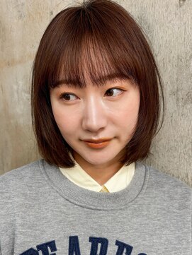 ガーデン 銀座(GARDEN) ボブ ボブレイヤー 顔まわり 前髪 ワイドバング レイヤー