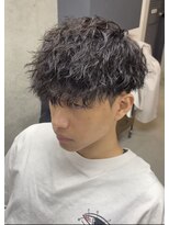 アルフレッド 平針店(alfRed)&nbsp;マッシュ ツイストスパイラルパーマ メンズ  束感 トレンド