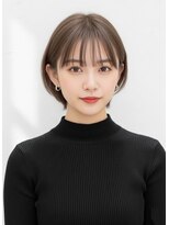 ボヌール 川西(Bonheur)&nbsp;【川西能勢口】大人の小顔ショート　ブリーチしない白髪ぼかし