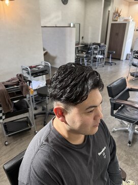 ウォルク(WOLK) 宮城リョータ風パーマ/極道パーマ