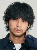 渋谷メンズパーマシャドウパーマルーズパーマゆるめパーマ色気