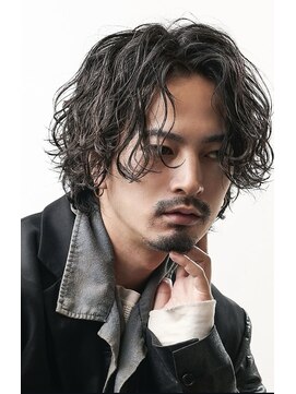アストラ(ASTRA) MEN’S HAIR/サーフカール/刈り上げセンターパート/札幌