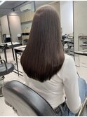 髪質改善カラー_ラベンダーベージュ