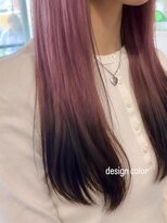 コンクス(CONKS) ブリーチなし!?【落とせる黒】で作る最強可愛いデザインカラー