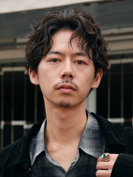 フィフス 渋谷(fifth) 2WAYマッシュ×センターパートシャドウパーマ